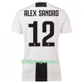 Billige Fotballdrakter Juventus Alex Sandro 12 Hjemmedraktsett 2018/19 Kortermet
